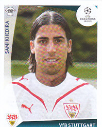 Sami Khedira VfB Stuttgart samolepka UEFA Champions League 2009/10 #457